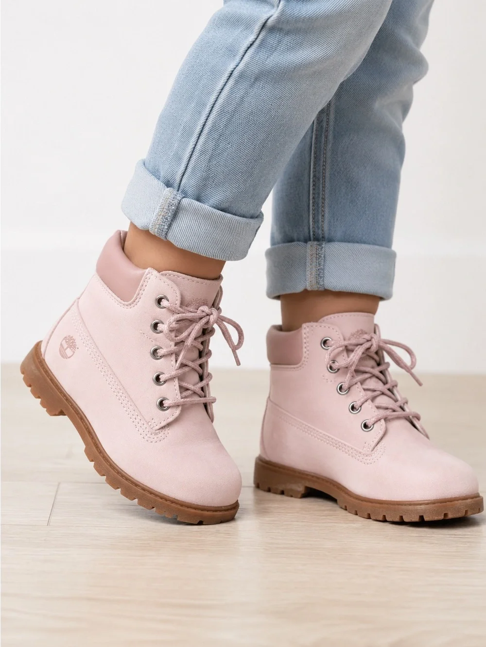 NWT Timberland Pink Waterproof Toddler Boots Girls Size 9.5 Blush No Box